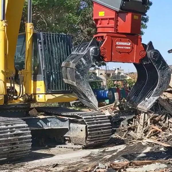 Rotating Excavator Grapples