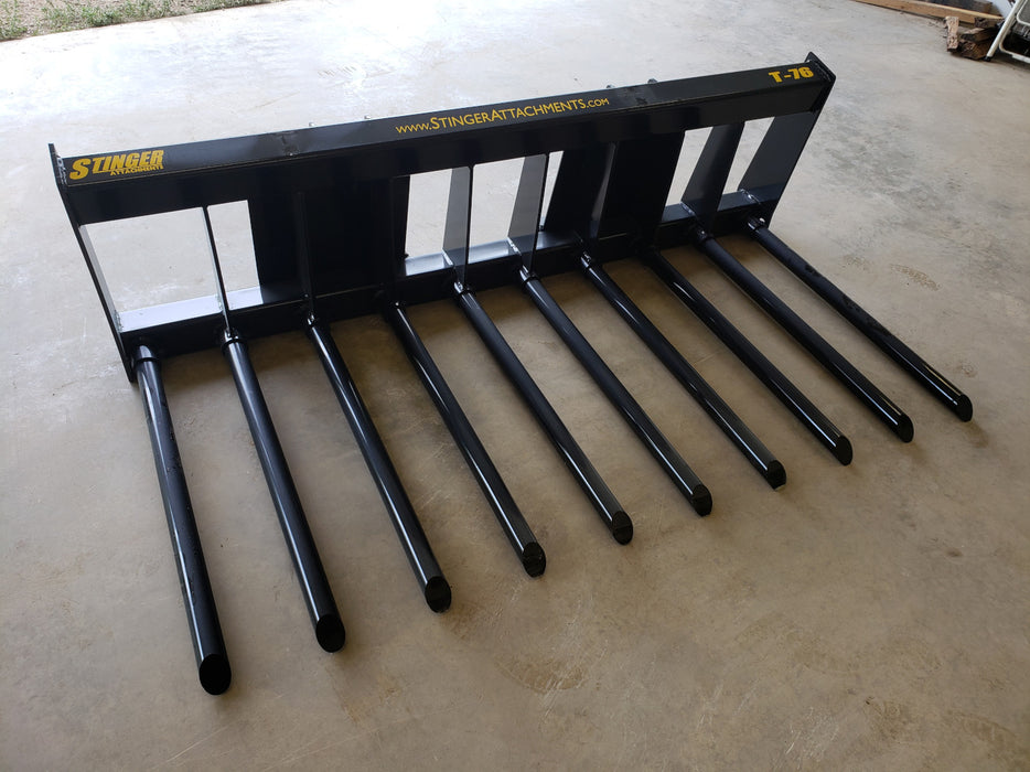Stinger Attachments Tractor Manure Tine Bucket (MT)