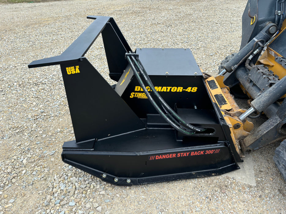 Stinger Attachments Skid Steer Disc Mulcher(DM)
