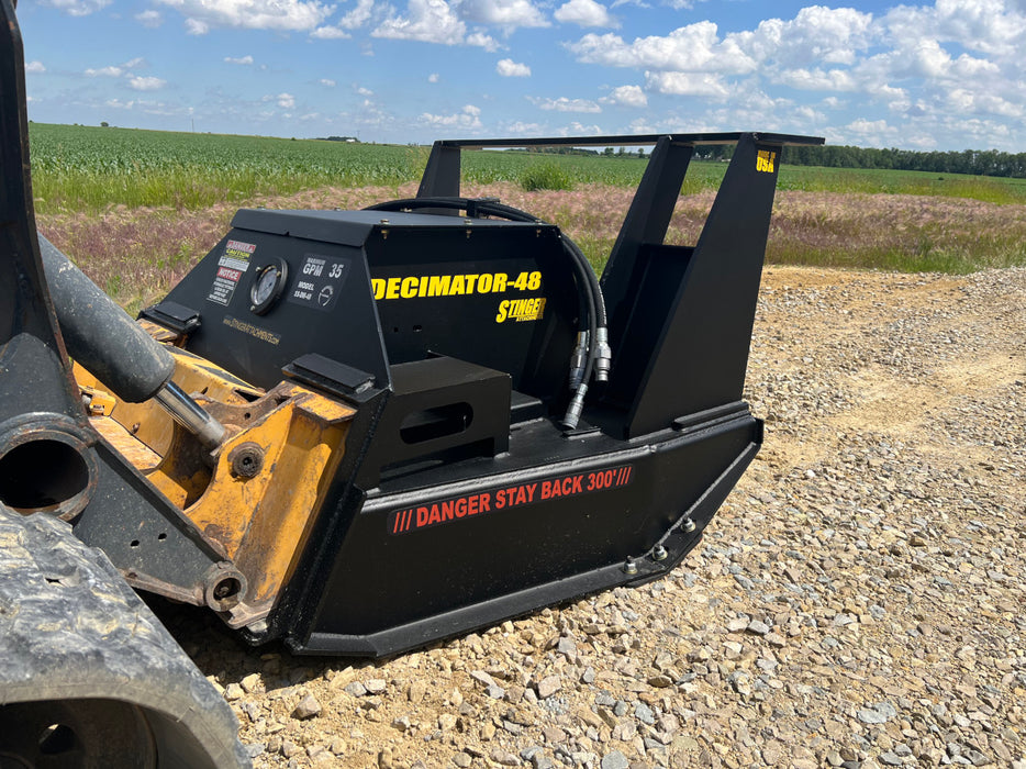 Stinger Attachments Skid Steer Disc Mulcher(DM)