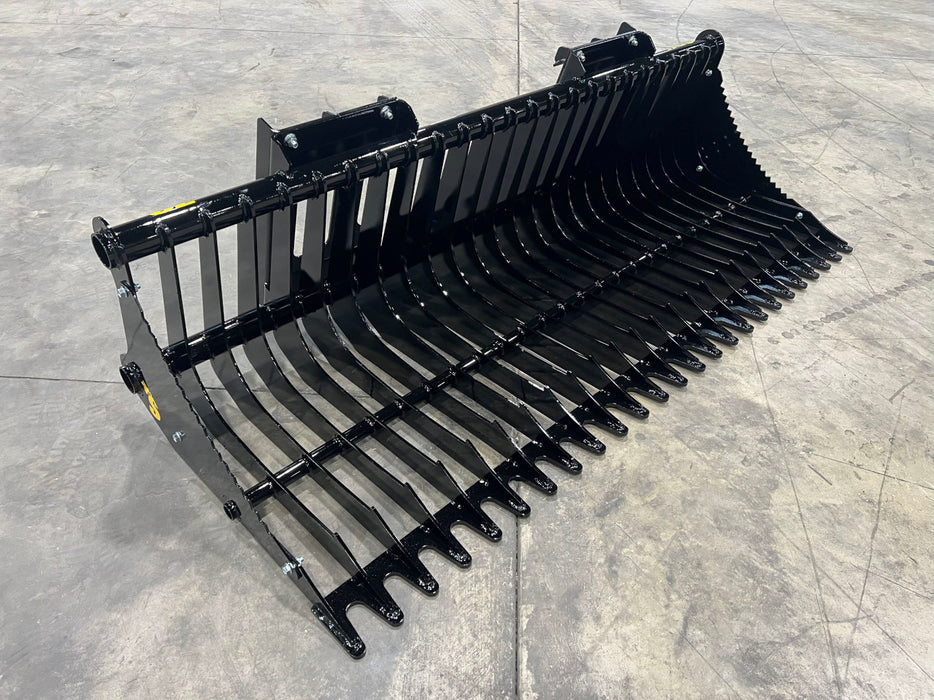 Stinger Attachments Mini Skid Steer Rock Bucket (CRK)