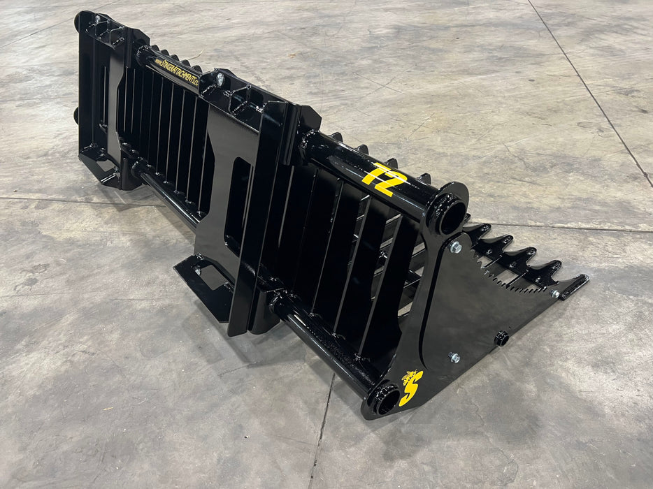 Stinger Attachments Mini Skid Steer Rock Bucket (CRK)