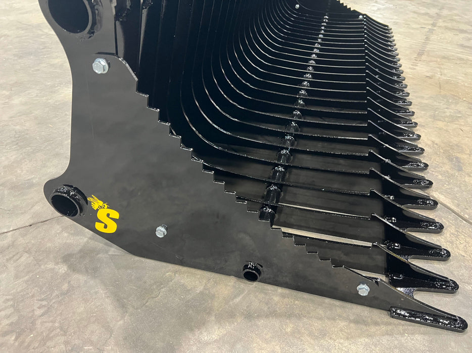 Stinger Attachments Mini Skid Steer Rock Bucket (CRK)