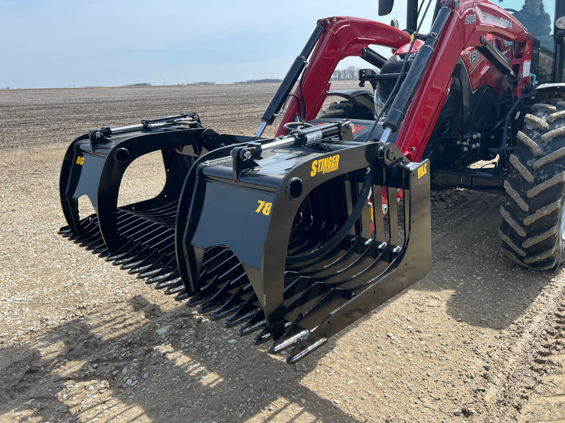 Stinger Attachments Rock Grapples Straight Tine (ROG)