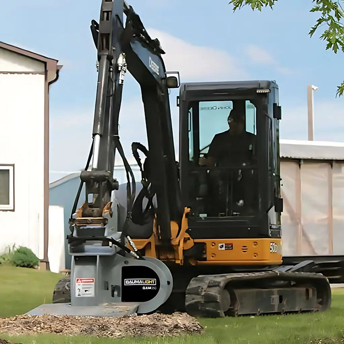 Baumalight GXM350 Stump Grinder For 1.5 - 4 Ton Excavators