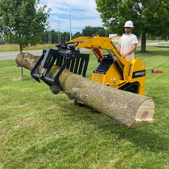 Baumalight Mini Track Loader powered by Kubota