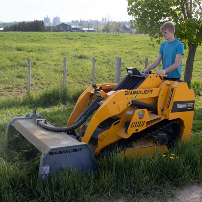 Baumalight Mini Track Loader powered by Kubota