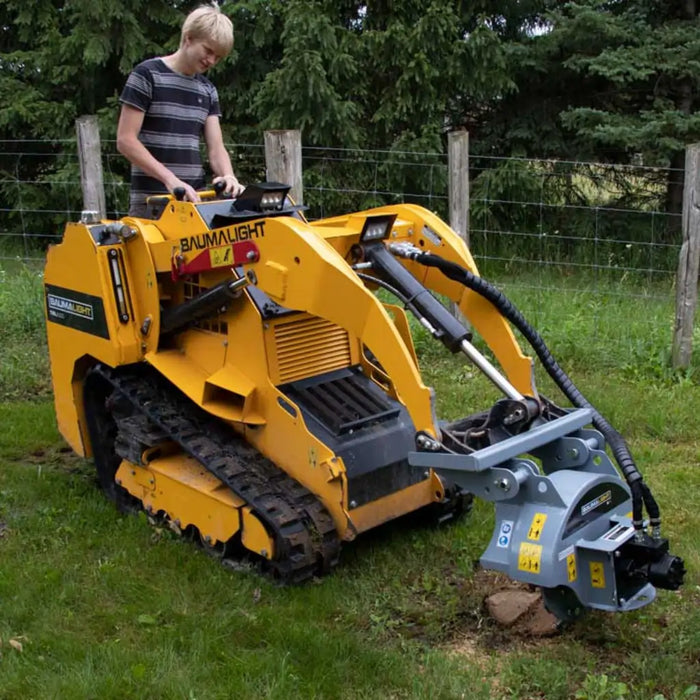 Baumalight Mini Track Loader powered by Kubota