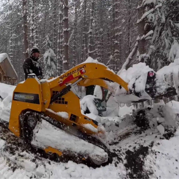 Baumalight Mini Track Loader powered by Kubota