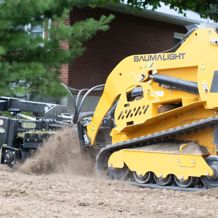 Baumalight Mini Track Loader powered by Yanmar