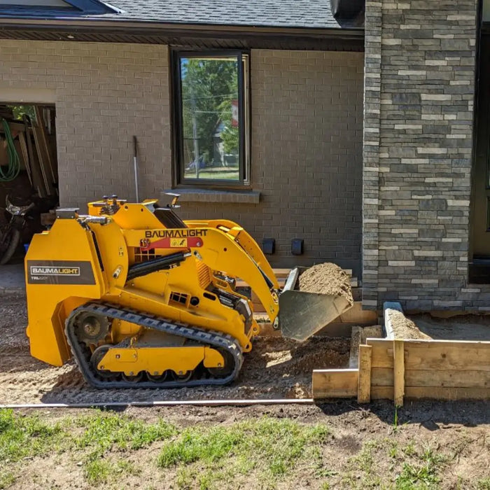 Baumalight Mini Track Loader powered by Yanmar