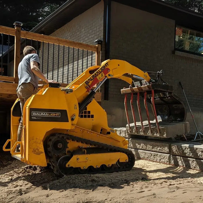 Baumalight Mini Track Loader powered by Yanmar