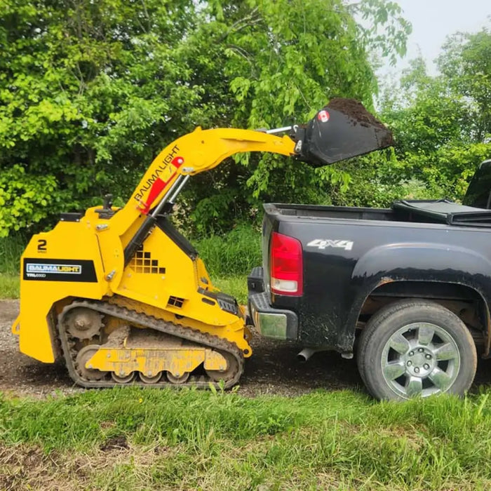 Baumalight 2-Speed Mini Track Loader powered by Kubota