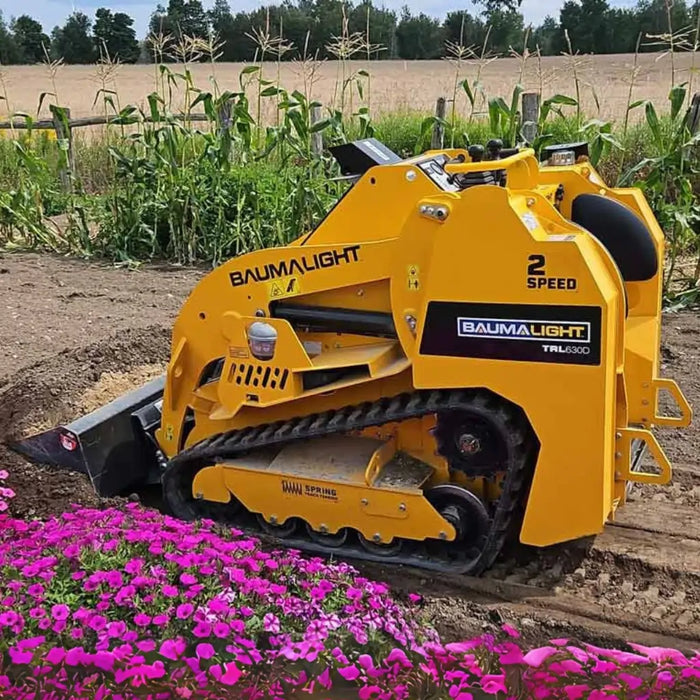 Baumalight 2-Speed Mini Track Loader powered by Kubota