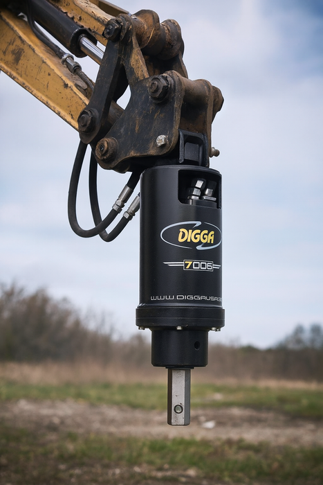 Digga 7DDS High Flow Auger Drive – Maximum Depth and Durability