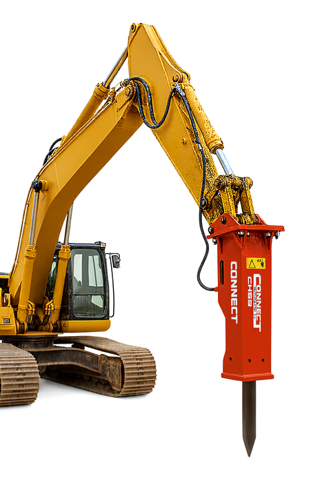 Connect Work Tools CHG Breaker – Excavators 2,200 to 40,000lbs