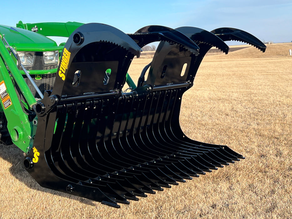 Stinger Attachments Mini Skid Steer Rock Grapple (CROG)