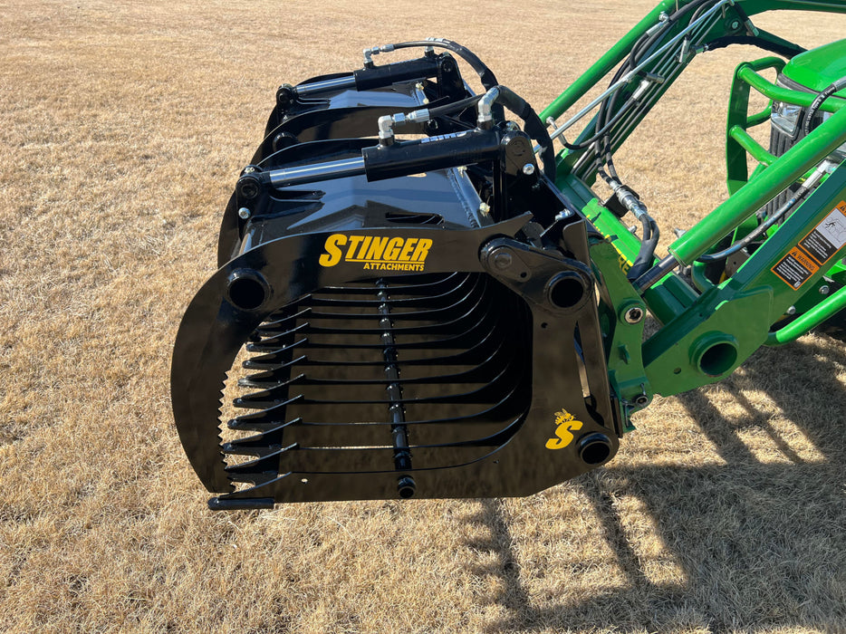 Stinger Attachments Compact Tractor Rock Grapple (CROG)