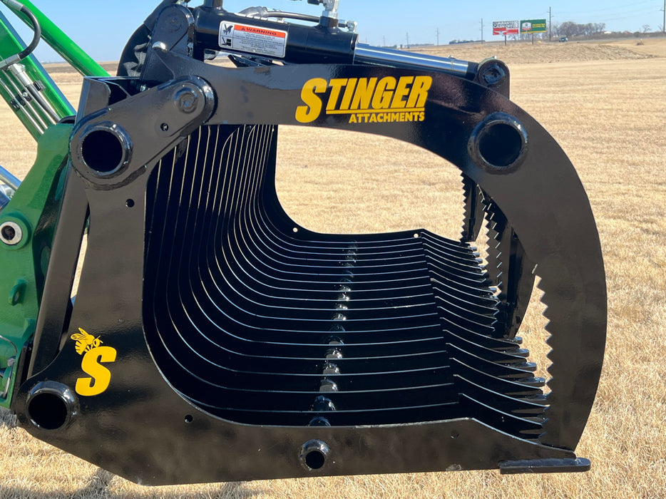 Stinger Attachments Mini Skid Steer Rock Grapple (CROG)