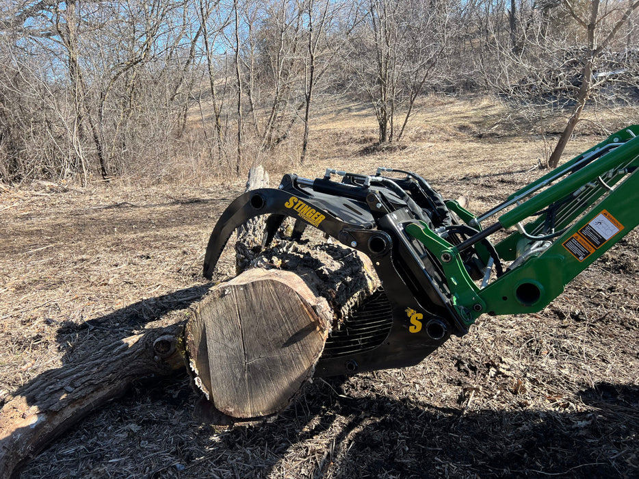 Stinger Attachments Mini Skid Steer Rock Grapple (CROG)