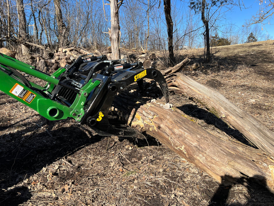 Stinger Attachments Mini Skid Steer Rock Grapple (CROG)