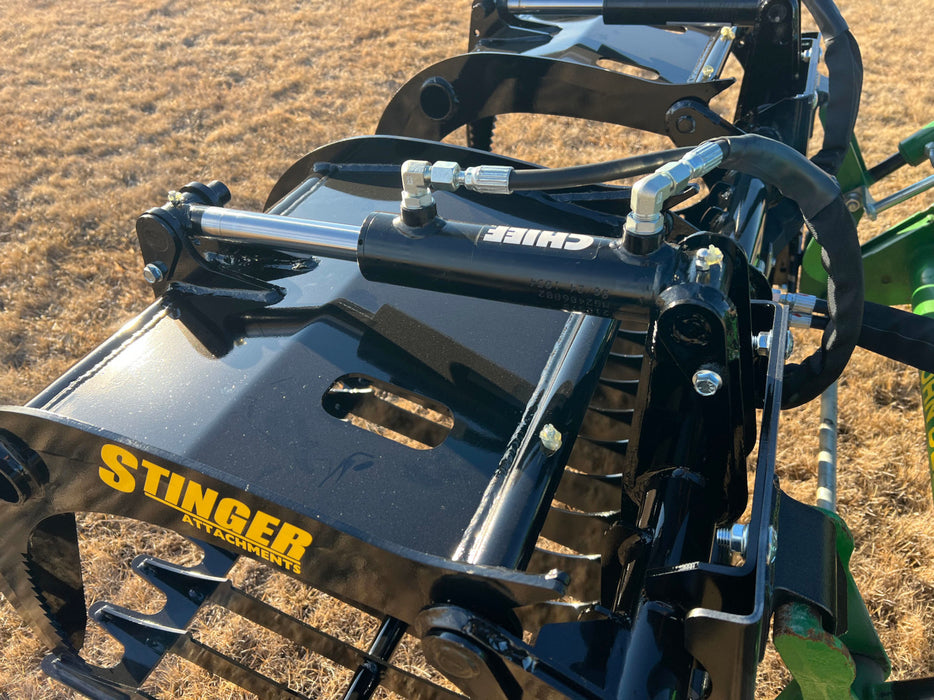 Stinger Attachments Compact Tractor Rock Grapple (CROG)