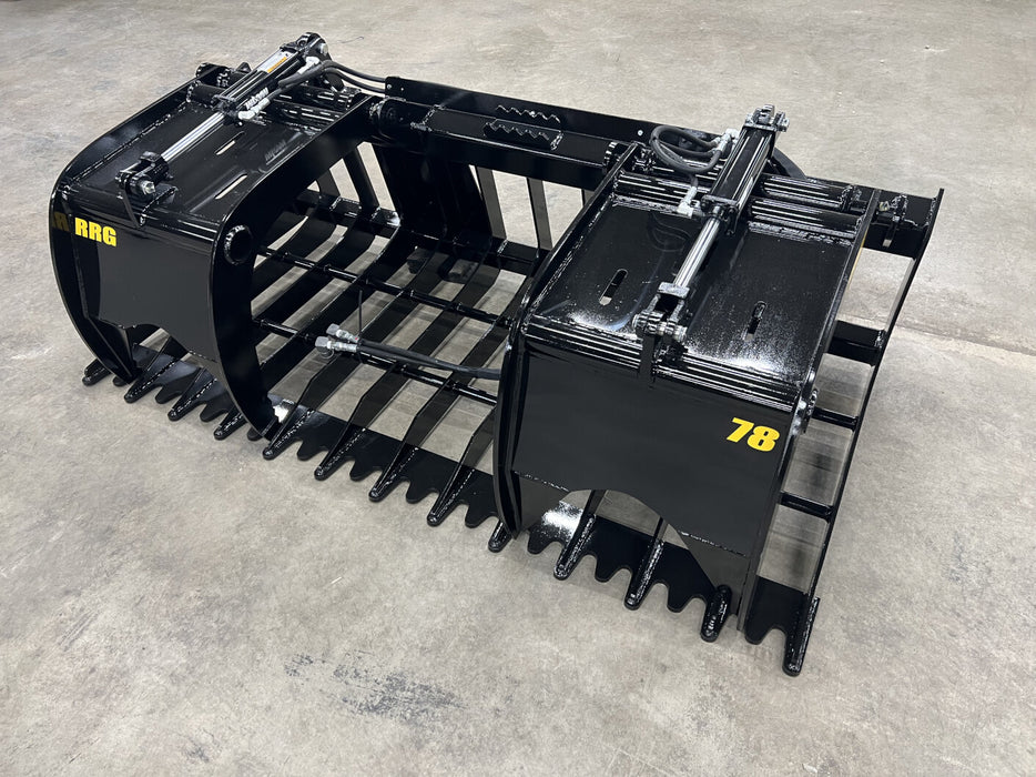 Stinger Attachments Skid Steer Root & Rock Grapple (RRG)