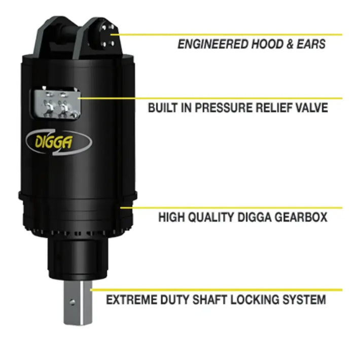 Digga SD70HPS “Supa” Drive - High-Pressure Auger Technology