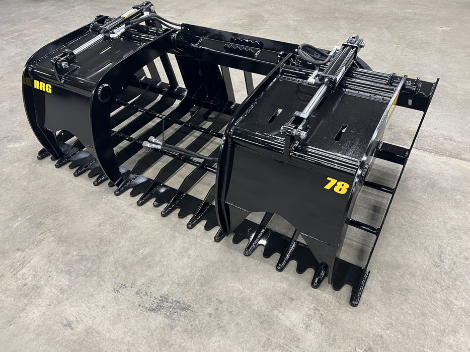 Stinger Attachments Tractor Root & Rock Grapple (RRG)