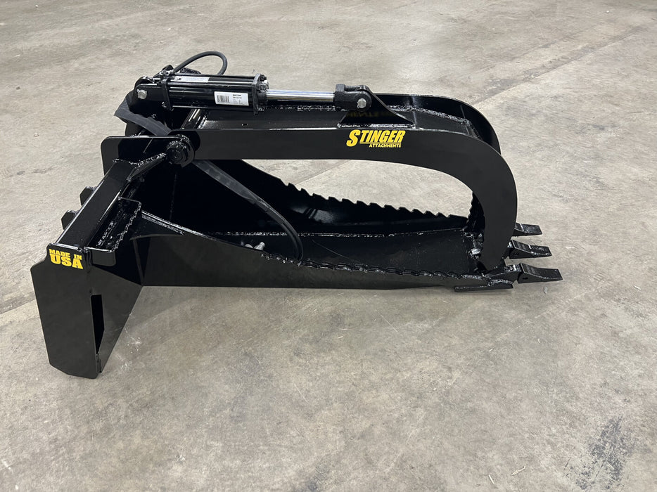Stinger Attachments Skid Steer Stump Grapple (STG)