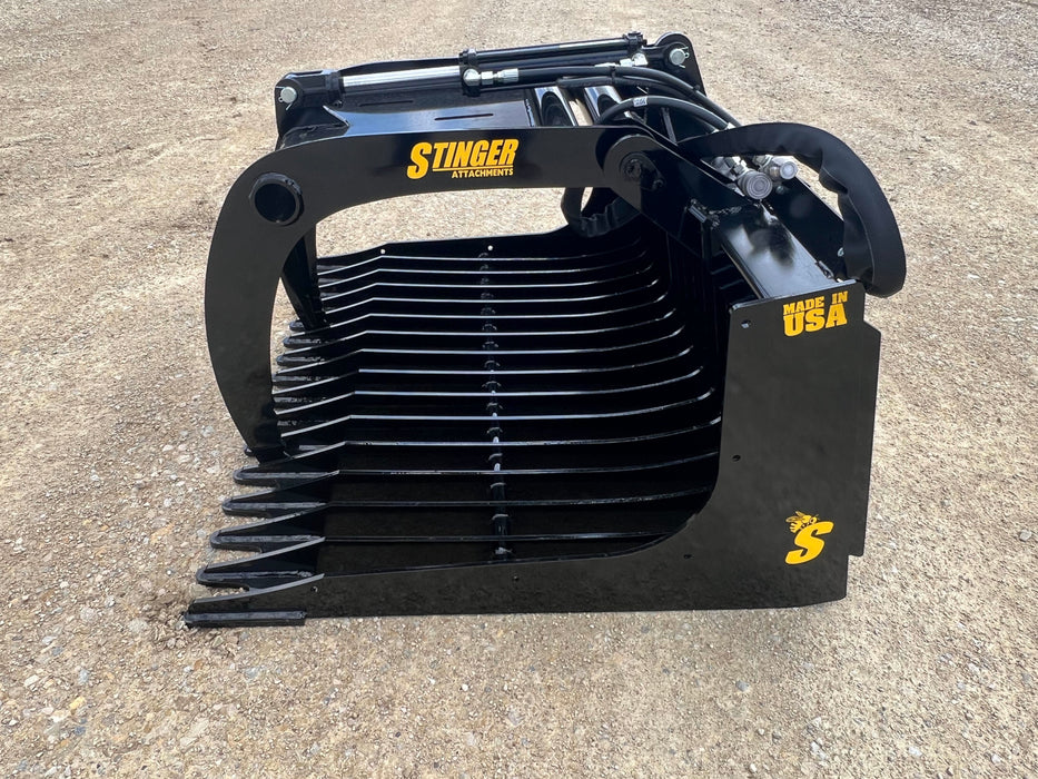Stinger Attachments Skid Steer 48″ Rock Grapple Bucket (ROGSG)