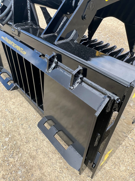 Stinger Attachments Skid Steer 48″ Rock Grapple Bucket (ROGSG)