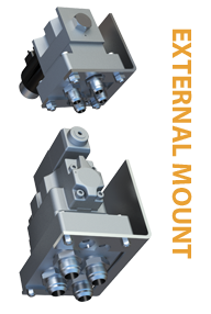 Digga External 2-Way Flow Valve Kit