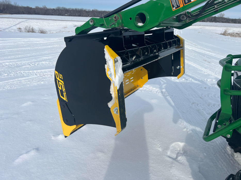Stinger Attachments Compact Snow Pusher (CSP)