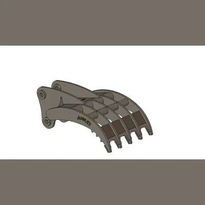 Amulet Hoemate Rake For Excavators