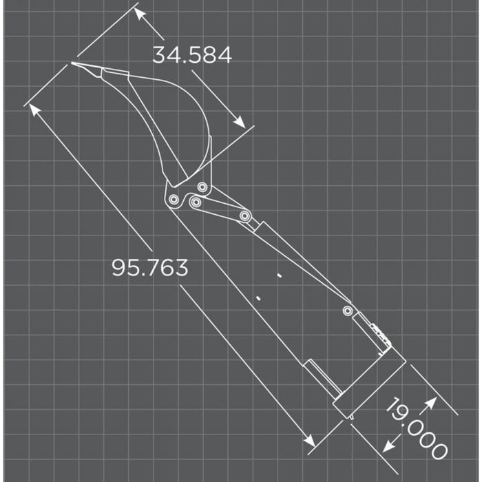 Loflin Fabrication Compact Tractor Backhoe