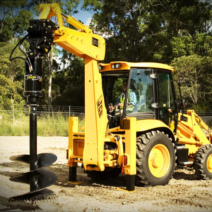 Digga A6 Earth Auger Bit – Heavy-Duty Drilling up to 8 Tons