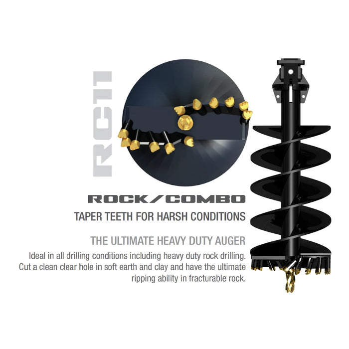 Digga RC11 Rock/Earth Combo Auger Bit – Built for Extreme Ground Conditions
