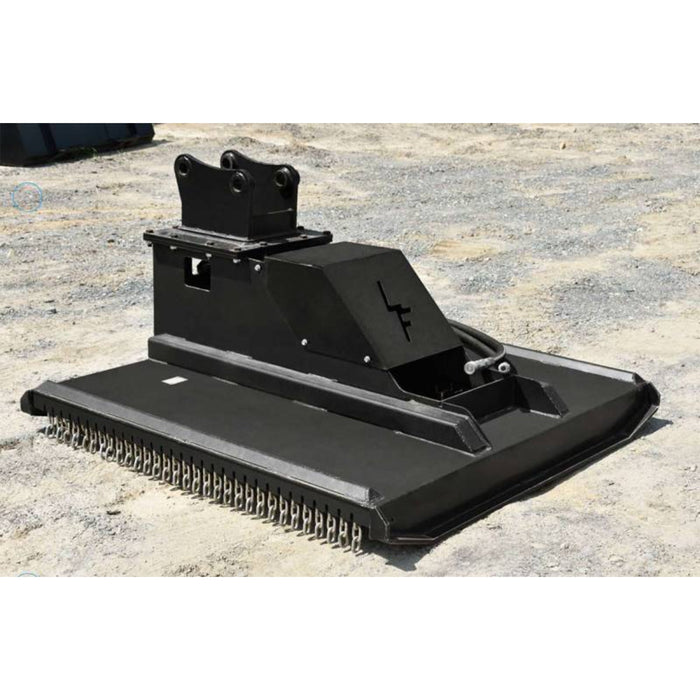 Loflin Fabrication  Mini Excavator Brush Cutter