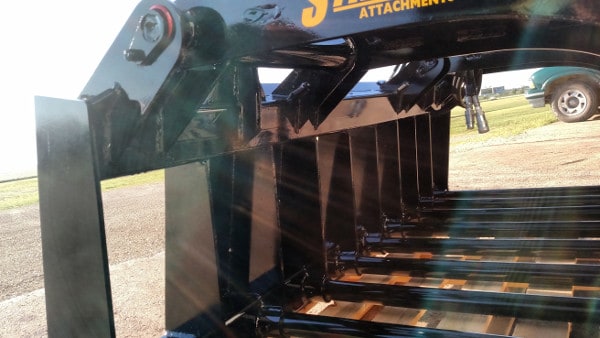 Stinger Attachments Skid Steer Manure Tine Grapple Bucket (MTG)