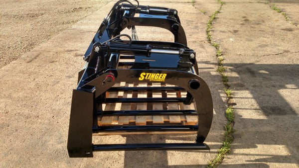 Stinger Attachments Tractor Manure Tine Grapple Bucket (MTG)