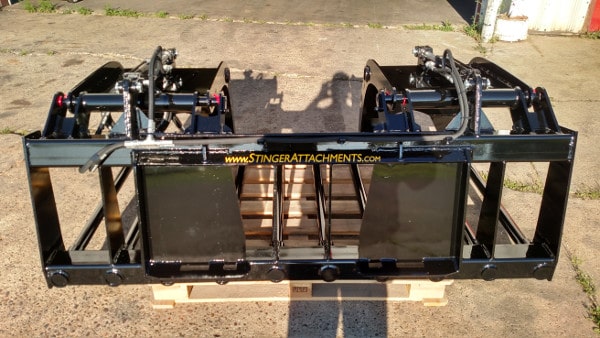 Stinger Attachments Tractor Manure Tine Grapple Bucket (MTG)